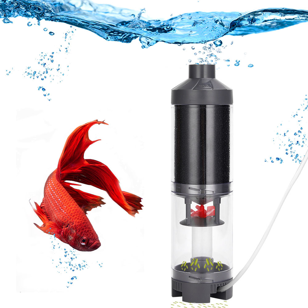 Planted Aquarium Cleaning - 魚の糞コレクター水族館の下水コレクター水槽自動洗浄フィルター