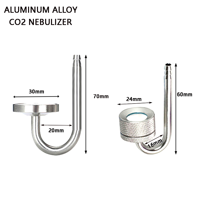 Aquarium For Planted Tank - ZRDR水槽CO2アトマイザー 魚タンクCO2発生器 調整圧力減圧弁 CO2ディフューザー 水草用CO2アトマイザー