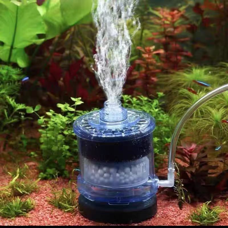 Planted Aquarium Media - 水族館フィルター魚のうんちスツールトイレ肥料吸引フィルターコレクター水槽バイオスポンジメディアボール酸素増加