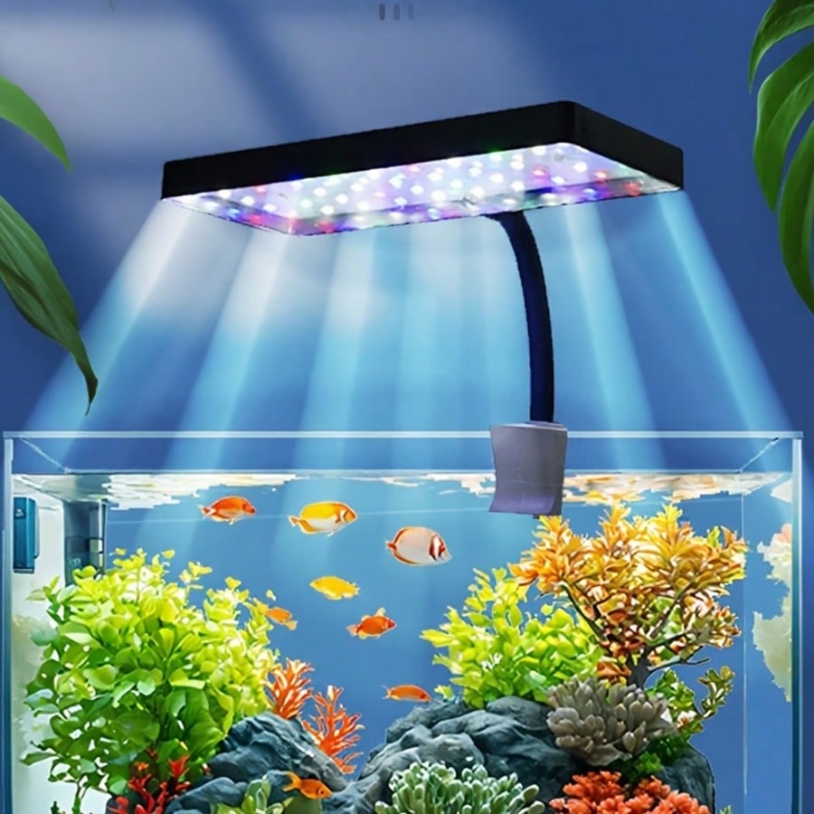 Aquarium Plant Light Spectrum - USBインターフェースのフルスペクトル水生植物育成ライト、水槽照明、水槽愛好家に最適。