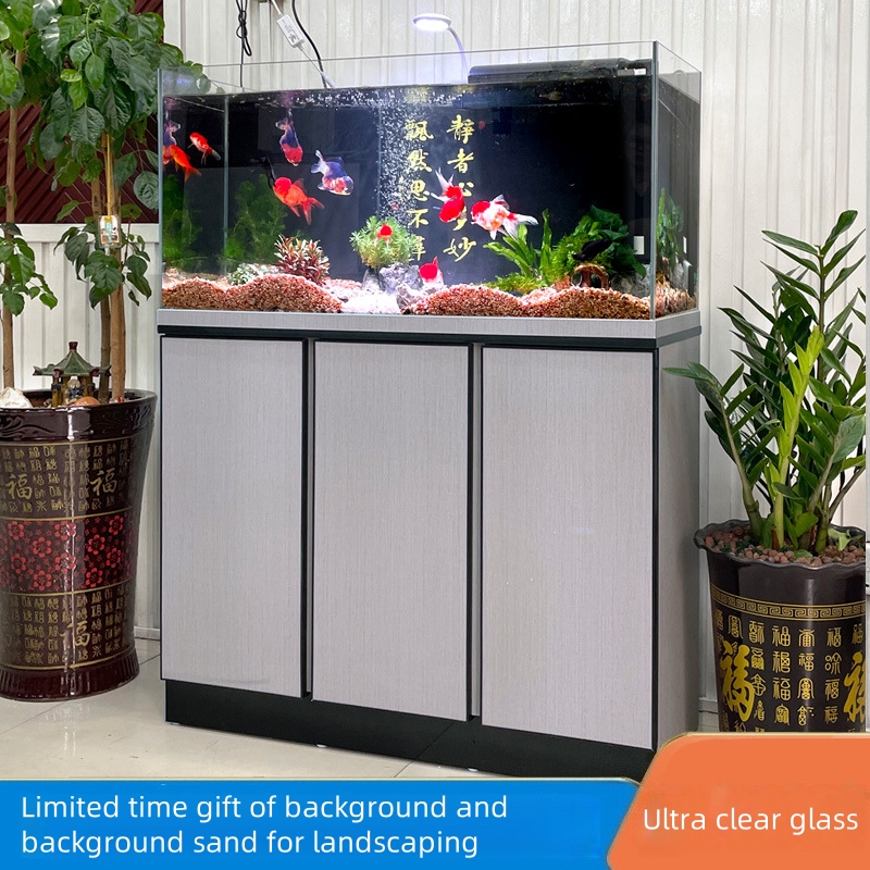 Planted Aquarium Maintenance - 新型超透明厚ガラス水槽、低メンテナンス家庭用リビングルーム向け魚タンク