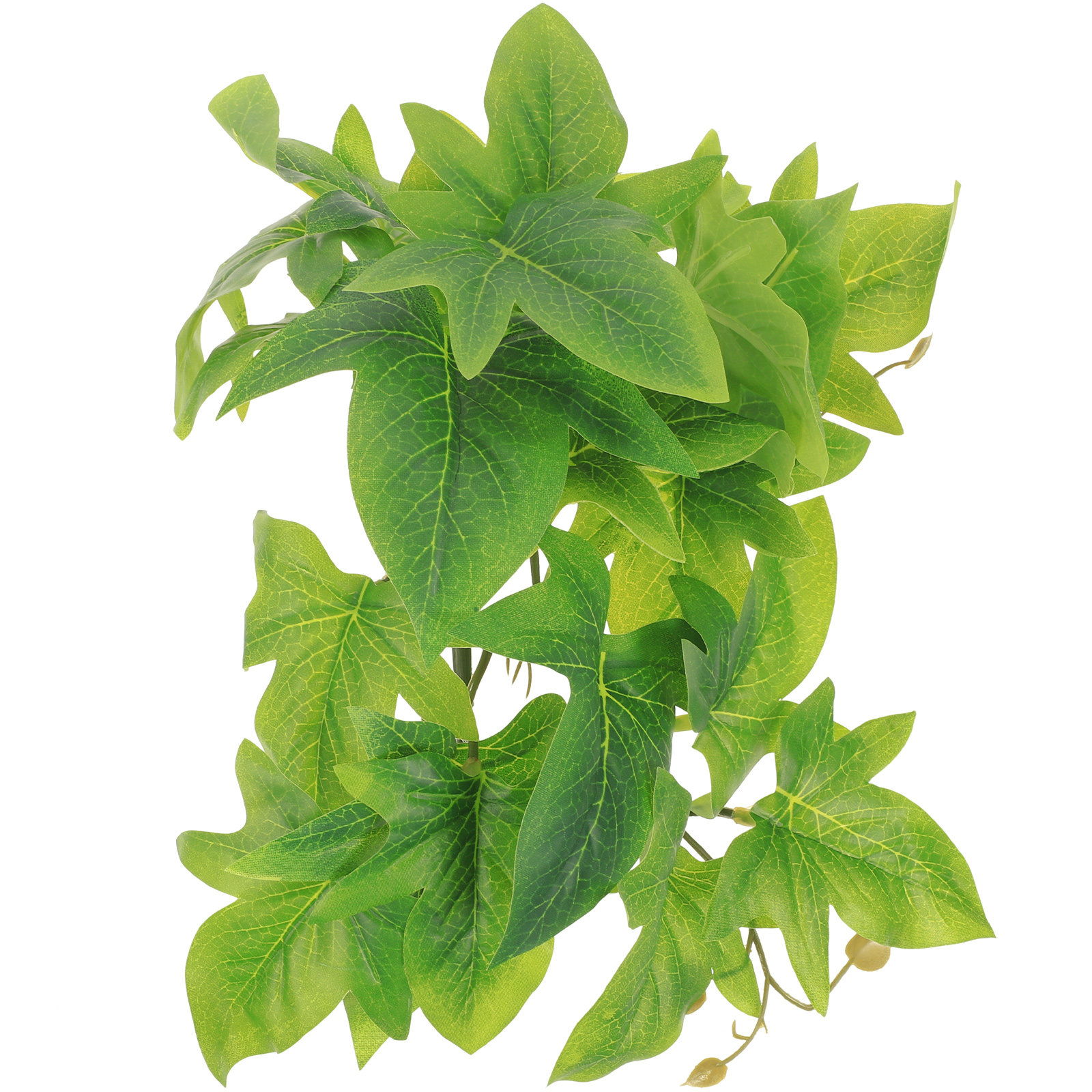 Aquarium Plant Vine - 爬虫類テラリウム用壁掛け人工観葉植物、魚タンク、爬虫類ボックス、水槽の景観装飾用