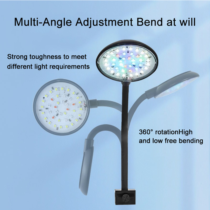 USB 水族館 LED ランプ水槽ライト装飾水生植物複数のモ - Aquarium Plant Light Spectrum のレビューと価格