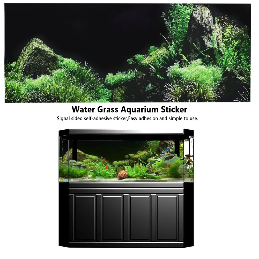 3D水族館のポスター,水槽の背景アクセサリー,海の植物,ポス - Aquarium Planted Background のレビューと価格
