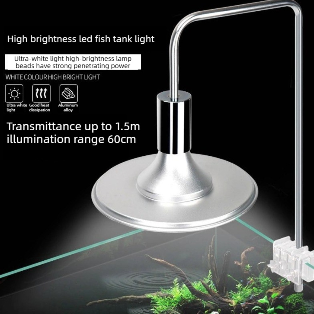LED水槽ライト（調整可能なブラケット付き）、フルスペクトル - Aquarium Plant Light Spectrum のレビューと価格