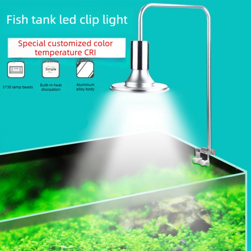 LED水槽ライト（調整可能なブラケット付き）、フルスペクトル - Aquarium Plant Light Spectrum のレビューと価格