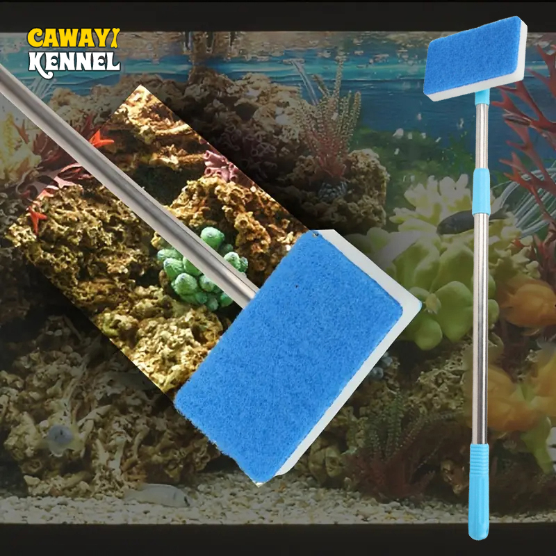 55-95cm 伸縮ハンドル 180 °   調整クリーナー - Planted Aquarium Cleaning のレビューと価格