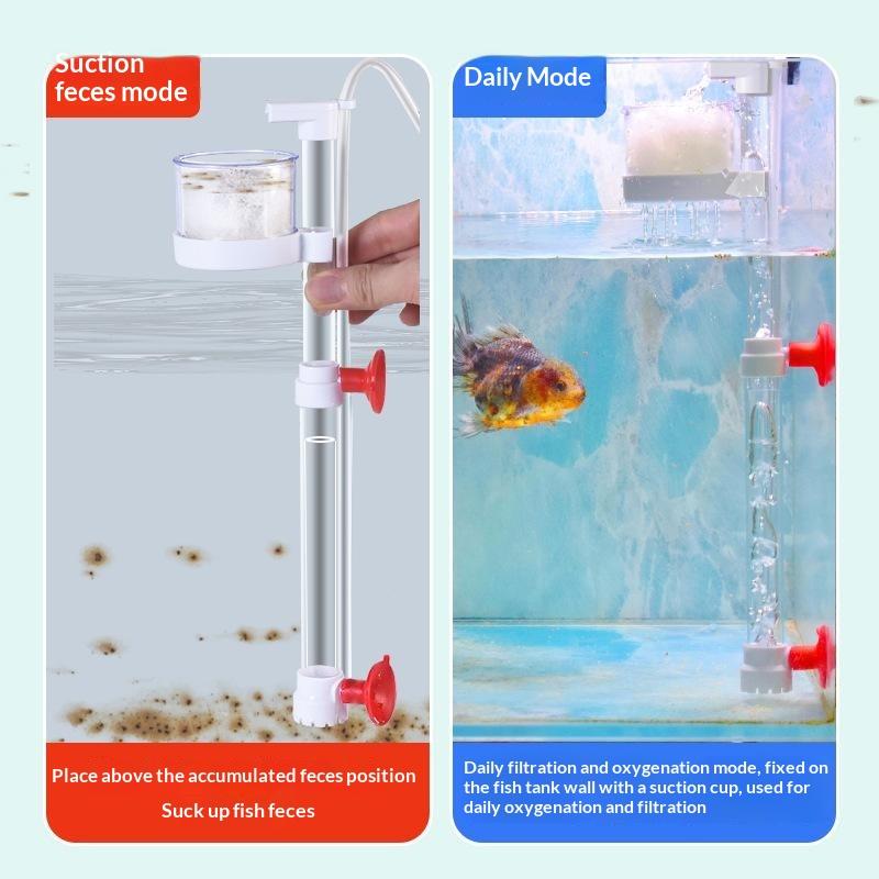 酸素供給と保護ガード付き伸縮式水槽フィルター1セット、水槽清 - Planted Aquarium Cleaning のレビューと価格