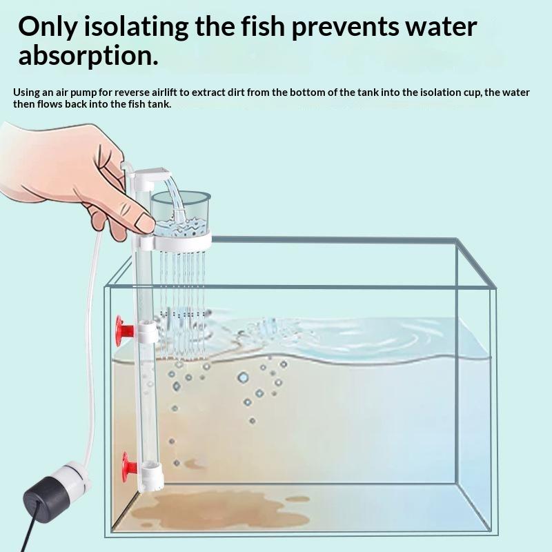 酸素供給と保護ガード付き伸縮式水槽フィルター1セット、水槽清 - Planted Aquarium Cleaning のレビューと価格