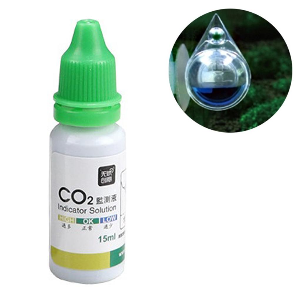 水族館用液体テスト機能付きCO2インジケーターソリューション - Planted Aquarium Ph のレビューと価格