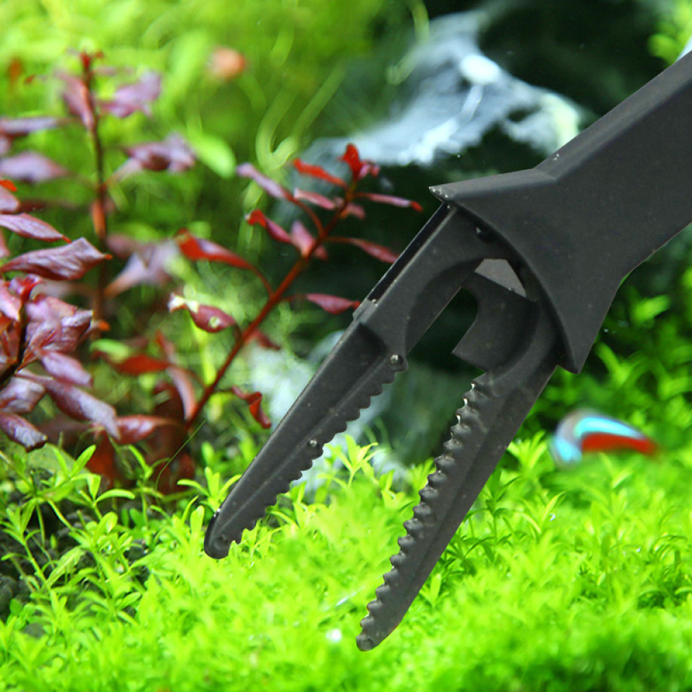 水槽水生植物用ピンセット、長いプラスチック製トング、ハサミ、 - Planted Aquarium Maintenance のレビューと価格