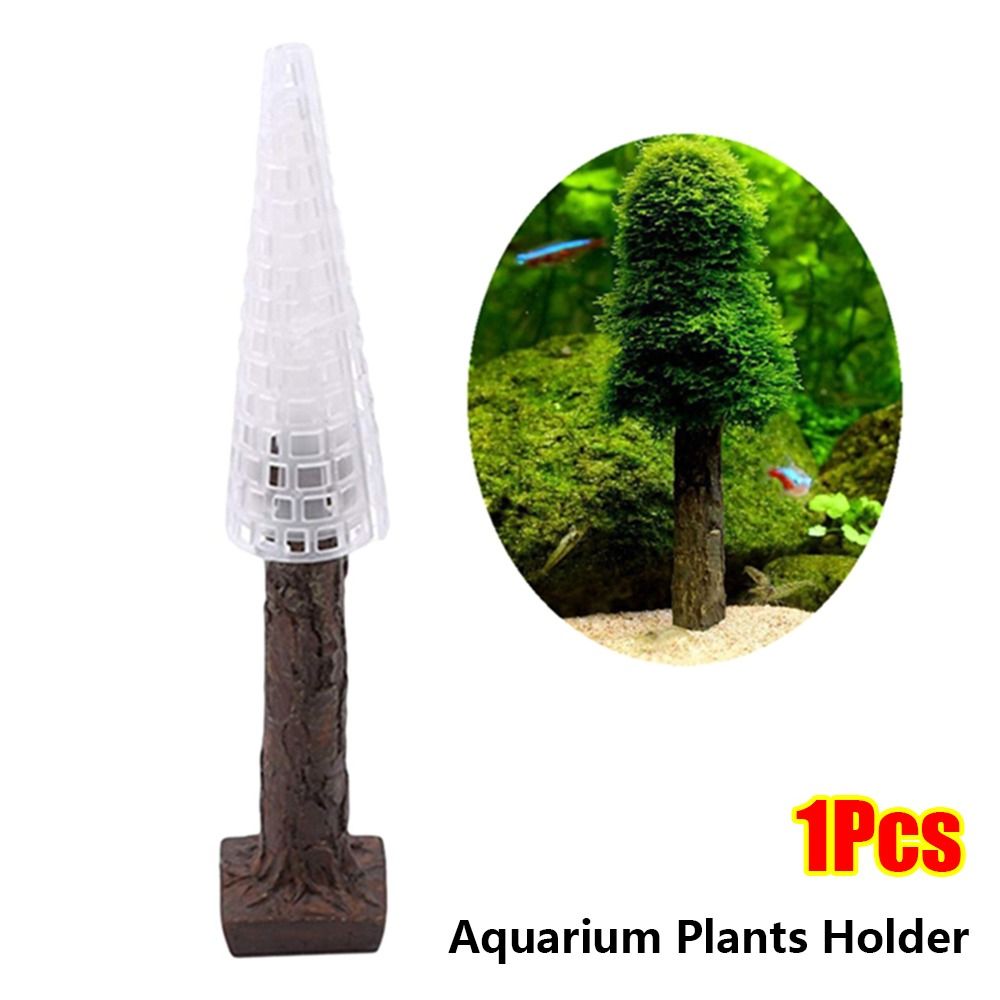 シミュレーションクリスマスツリー水槽モス植物ホルダーミニツリ - Aquarium Planted Background のレビューと価格
