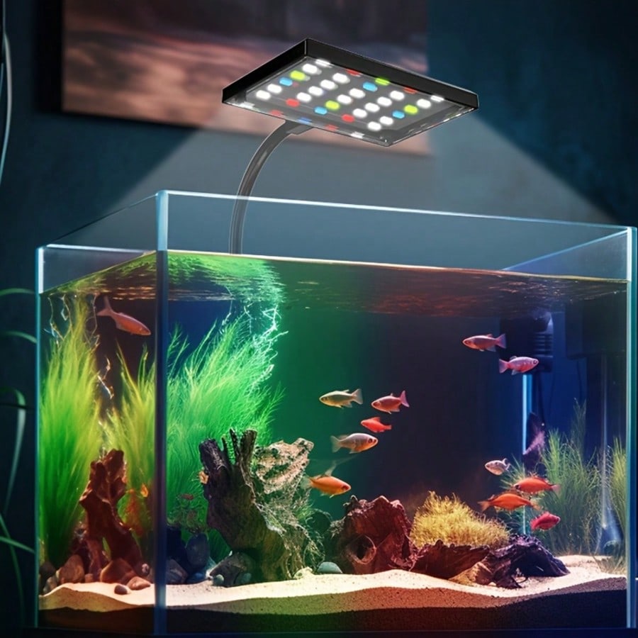 USBインターフェースのフルスペクトル水生植物育成ライト、水 - Aquarium Plant Light Spectrum のレビューと価格