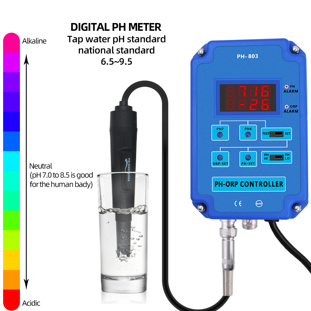 デジタル2および1 ph orpsコントローラー,出力リレー - Planted Aquarium Ph のレビューと価格