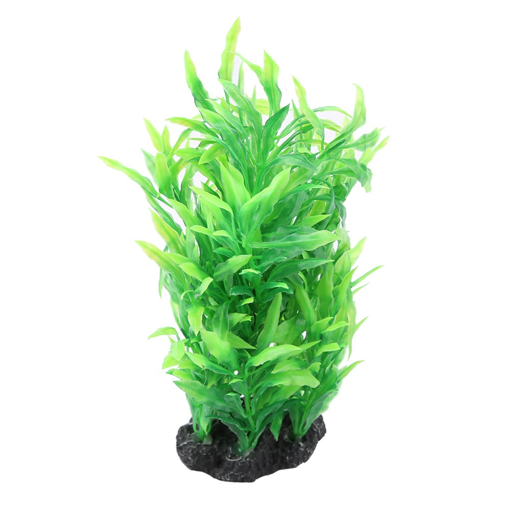 緑の水槽用人工芝 シミュレーションプラスチック人工植物 風景 - Aquarium Planted Background のレビューと価格